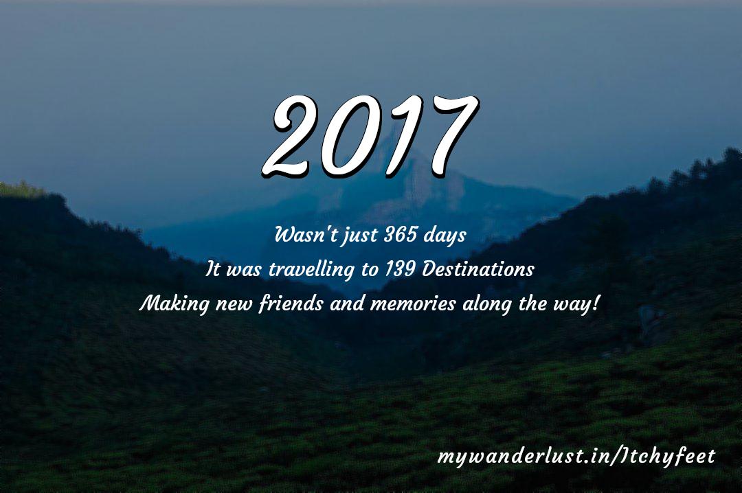 Itchyfeet's year in travel