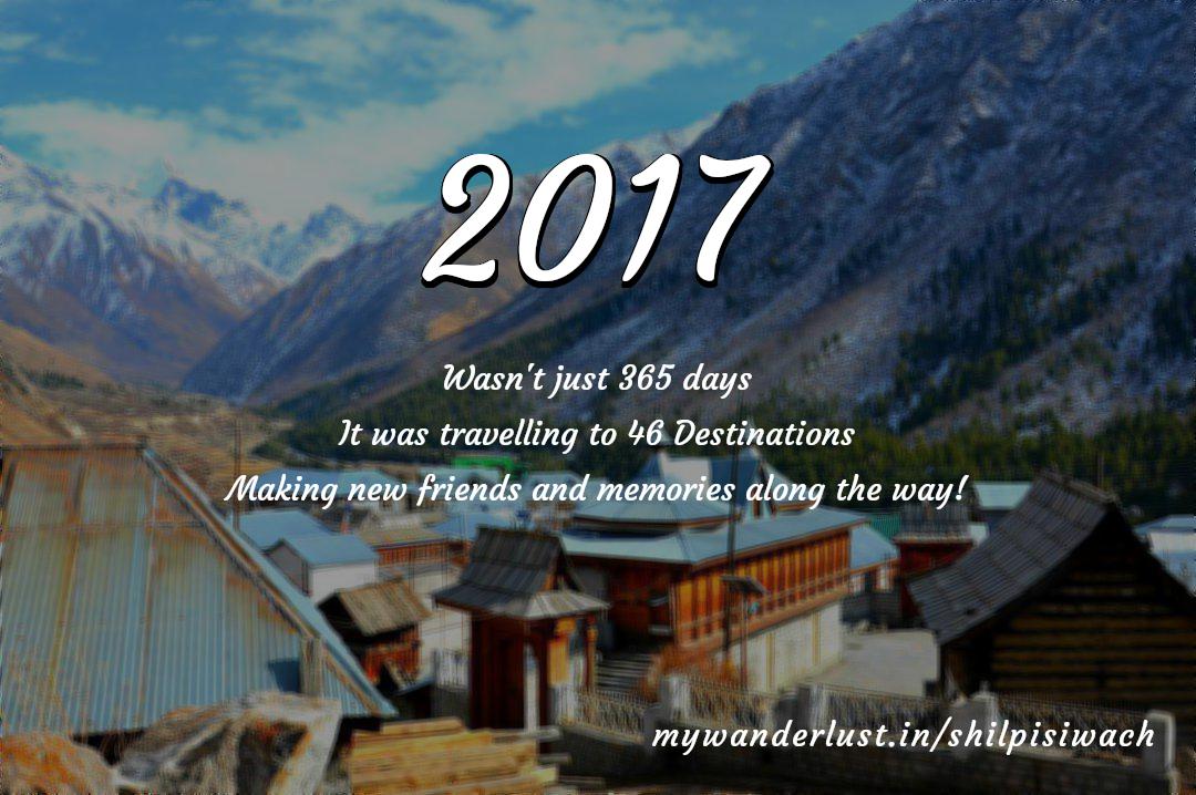 shilpisiwach's year in travel
